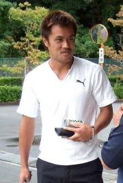 札幌戦への強行出場を宣言した磐田MF駒野