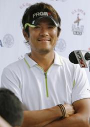 第２Ｒを通算３アンダーで終え、４位に浮上した矢野東（共同）