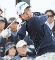 ５アンダーで首位発進の森田理香子（撮影・今浪浩三）