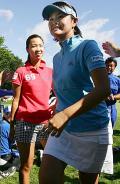 諸見里ツアー通算３勝目／女子ゴルフ