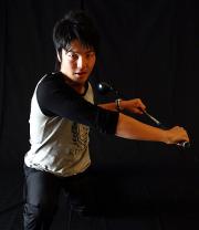 鋭い視線で撮影に臨んだ石川遼。今年も注目度ＮＯ.１だ！
