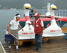 3人乗りが一番いいと教わったのは、祭りが終わった後だった