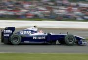 Ｆ１英国ＧＰ公式予選で自己最高の５位となった中嶋一貴（共同）

