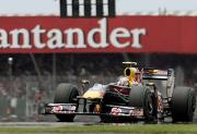 Ｆ１英国ＧＰで今季２勝目を挙げたベッテル（ＡＰ＝共同）