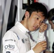 公式予選を終えた中嶋一貴(AP=共同)