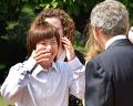 大神がブッシュ米大統領と対面 - ＮＢＡニュース