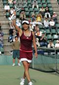 クルム伊達８強、次は中村藍子と／テニス - スポーツニュース