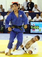 男子66キロ級で優勝した海老沼(共同)