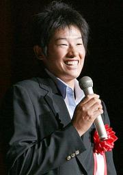 県民栄誉賞を受賞した上野は北京五輪を振り返った(撮影・藤尾明華)