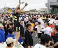 尚子さんジョガー初仕事、故郷大会に参加 - スポーツニュース