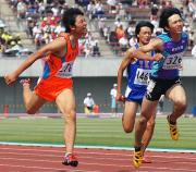 白河旭の梶（左）は那須拓陽の本塩（右）に惜しくも優勝を逃す