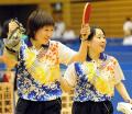 青森山田の卓球１年生ペア優勝／高校総体