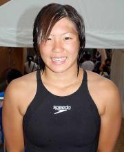 女子100メートル平泳ぎ6位入賞の小林