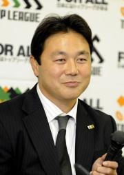 サントリーの監督を辞任した清宮克幸氏(共同)