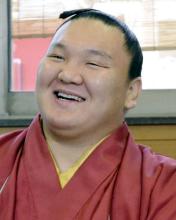 初の４連覇を目指す横綱白鵬（共同）