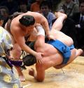 白鵬が初顔栃ノ心一蹴１敗守る／九州場所 - 大相撲ニュース