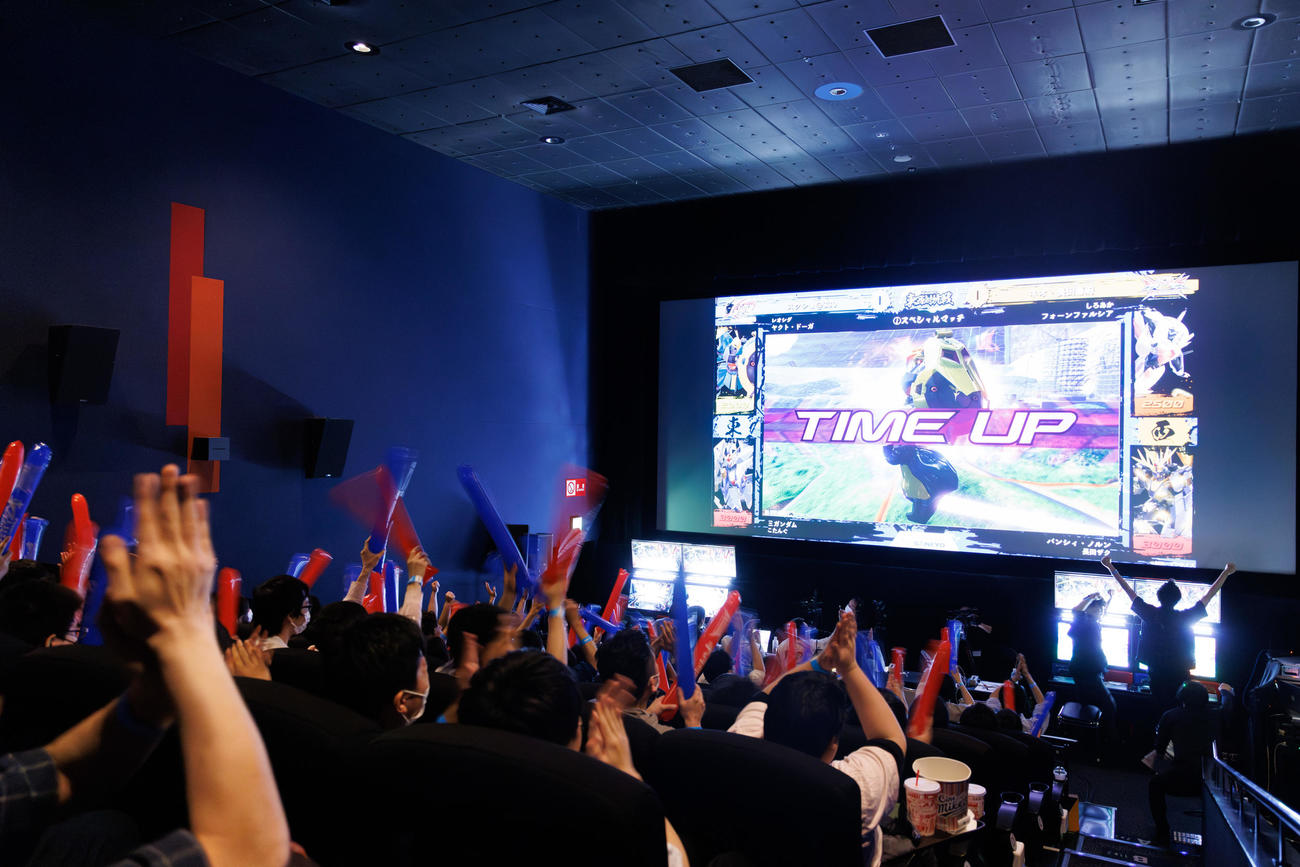 「GGGP2023 XBOOST　東西対抗戦」の様子（C）創通・サンライズ