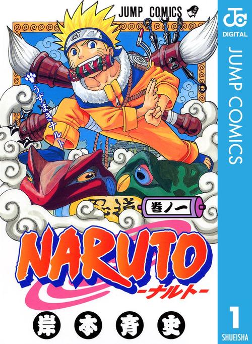 NARUTO-ナルト-　１巻の表紙画像　出典:Amazon