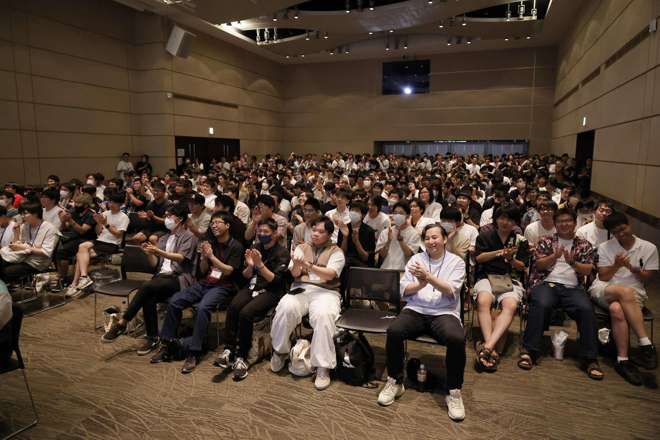会場の様子　（C）創通・サンライズ