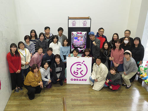 ダイナムが開催した「Pぱちんこ冬のソナタG」の発表試打会