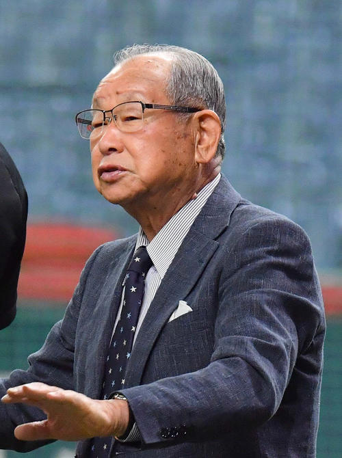 吉田義男本誌評論家（2019年3月31日撮影）