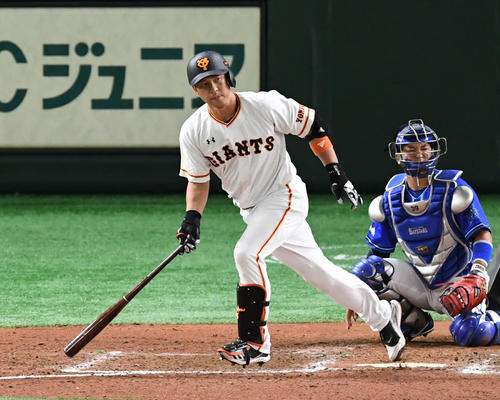 巨人中島宏之（2020年7月1日撮影）