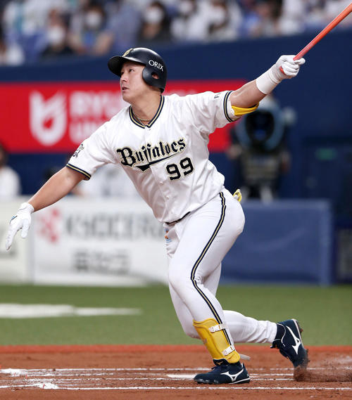 オリックス杉本（2021年6月22日撮影）
