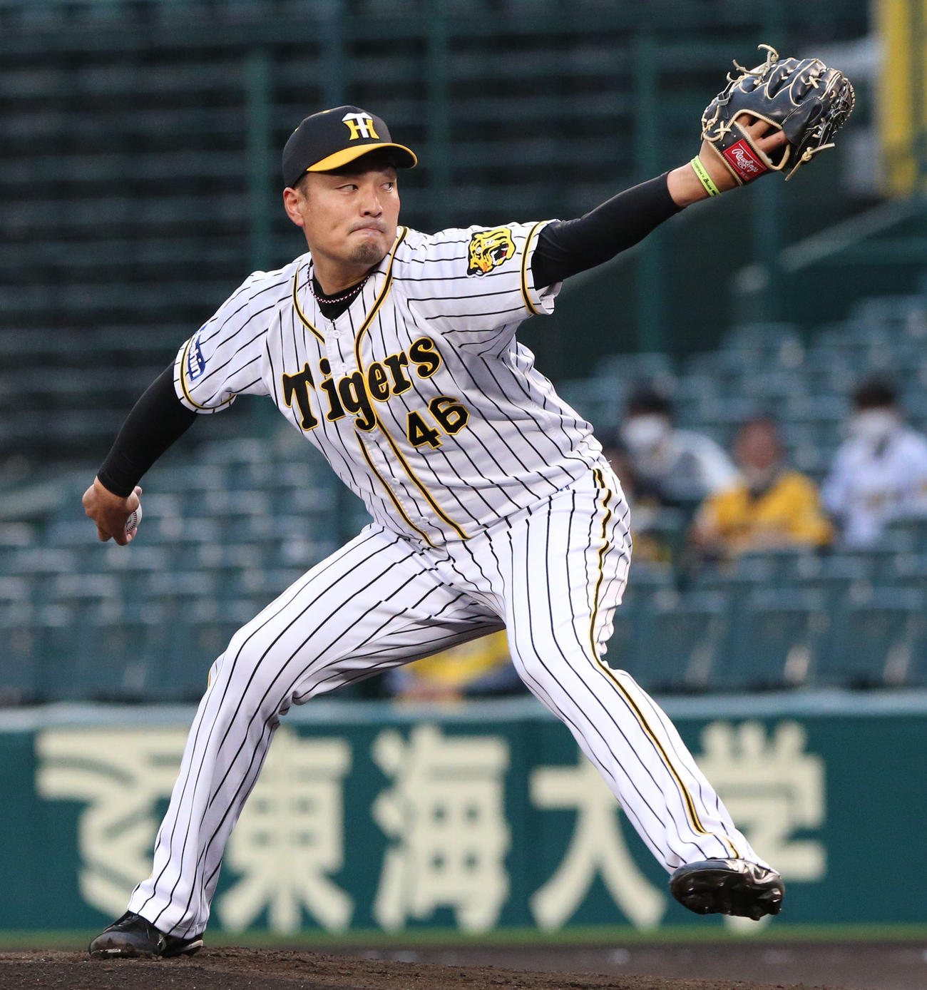 阪神秋山拓巳（2021年5月26日撮影）