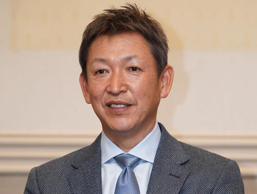 中日立浪監督（2021年12月撮影）