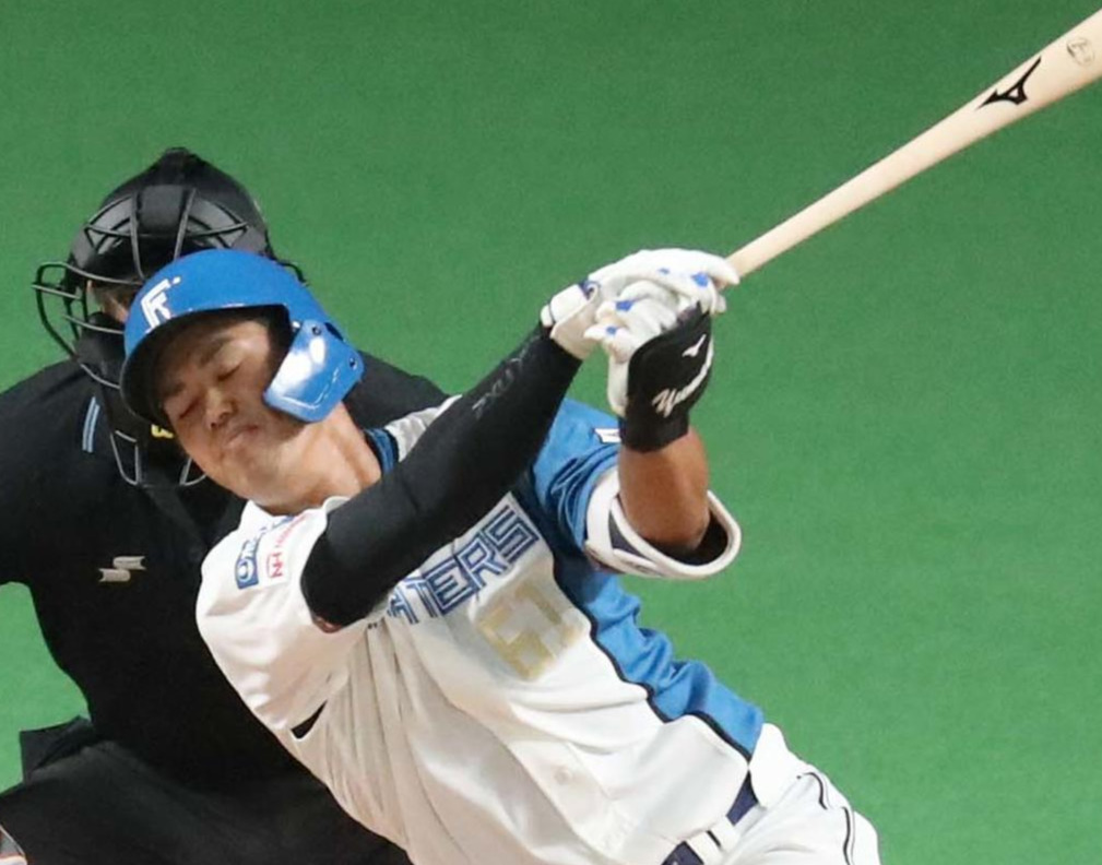 日本ハム今川優馬（2022年3月撮影）