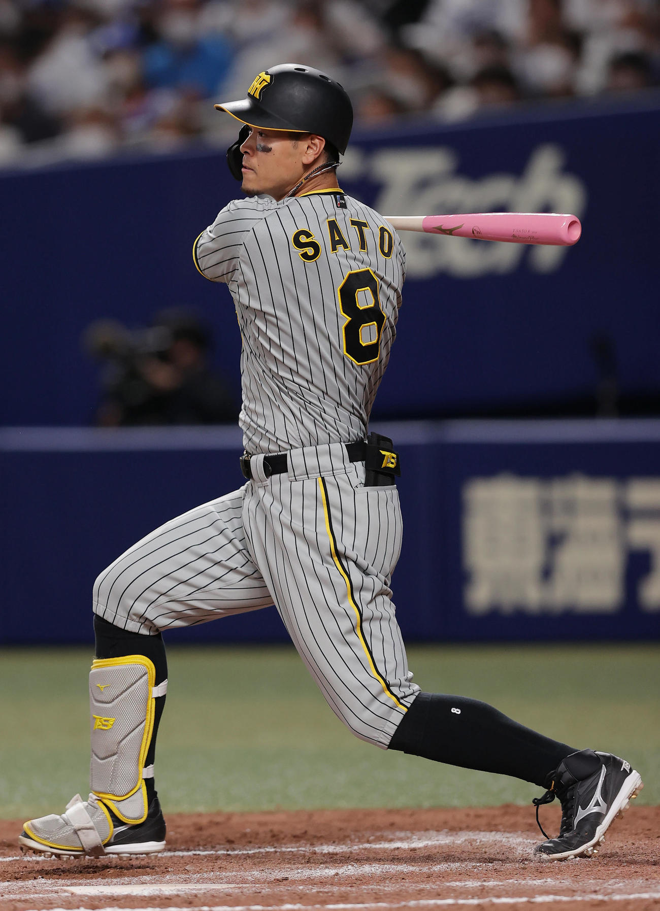 阪神佐藤輝明（2022年5月8日撮影）