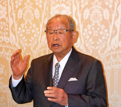吉田義男氏（2020年1月21日撮影）