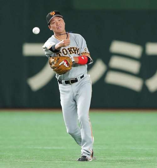 巨人坂本勇人（2022年7月6日撮影）