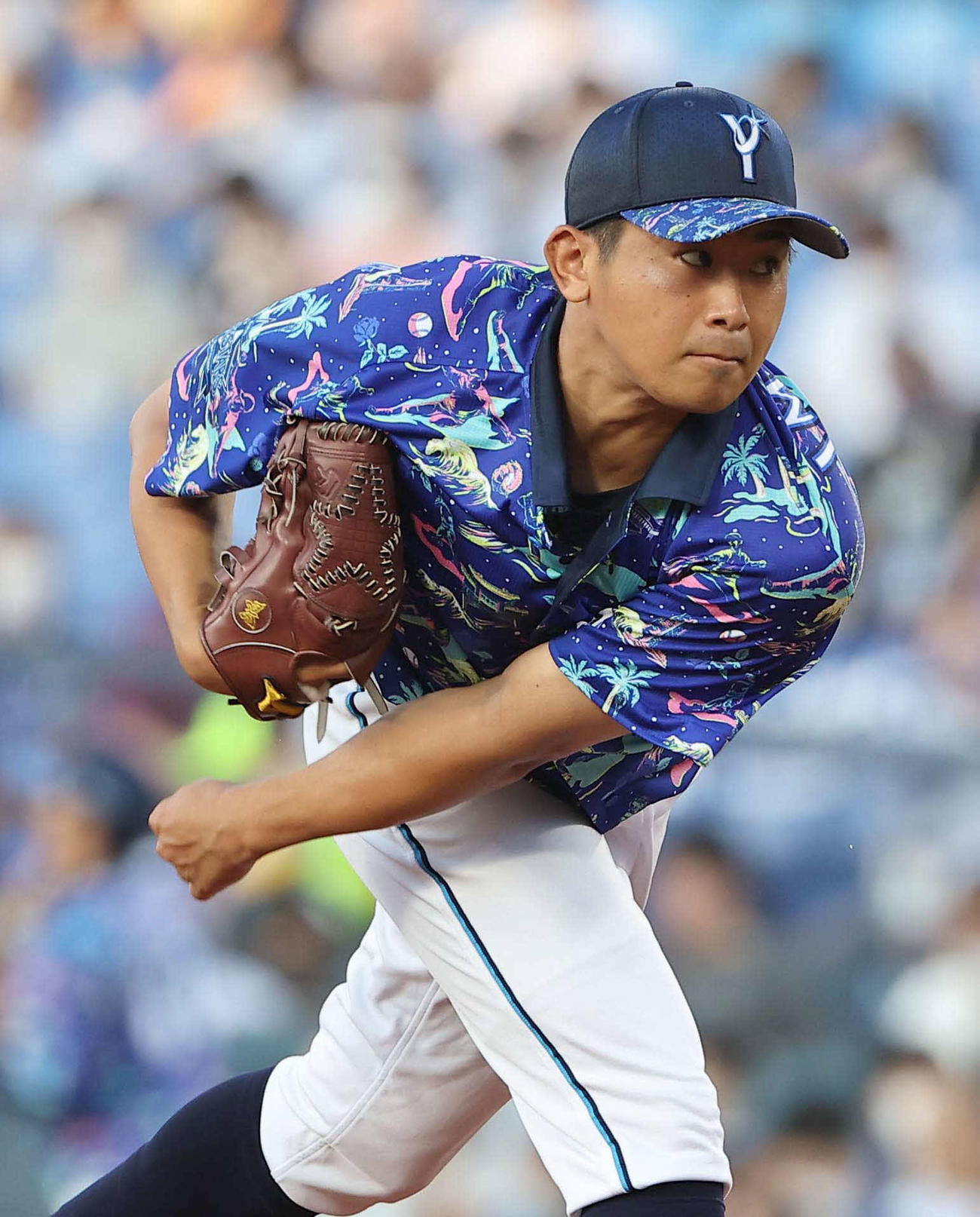 DeNA対阪神　DeNA先発の今永（撮影・上田博志）