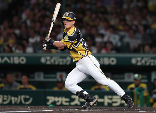 阪神前川右京（2023年7月29日撮影）