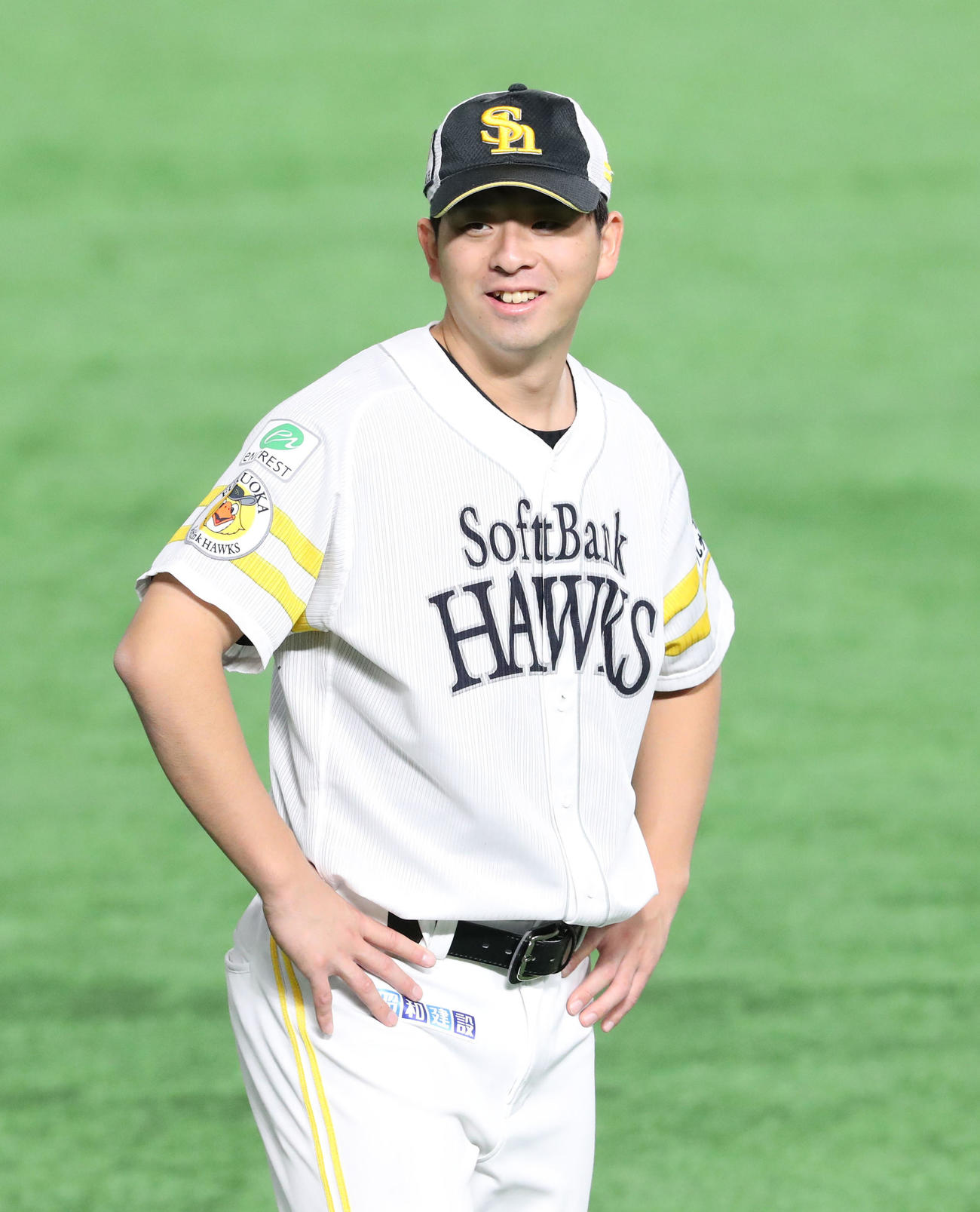 ソフトバンク大関友久（2023年10月撮影）