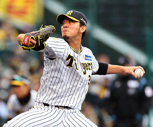 阪神伊藤将司（2024年3月6日撮影）