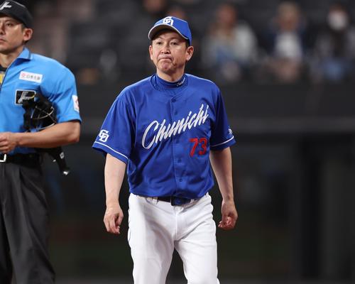 中日立浪和義監督（2024年6月12日撮影）