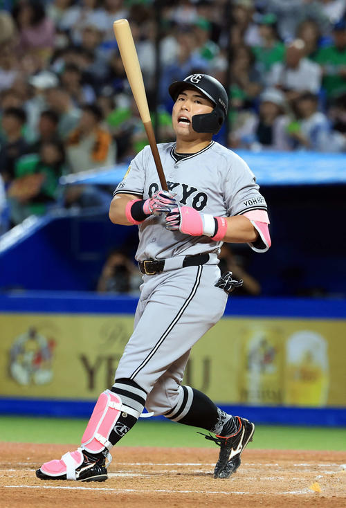 巨人浅野翔吾（2025年5月11日撮影）