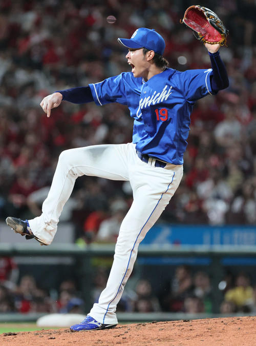 中日高橋宏斗（2025年8月撮影）