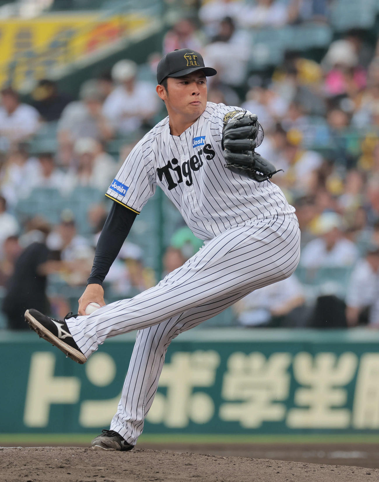 20日のDeNA戦で３番手で登板した阪神の椎葉
