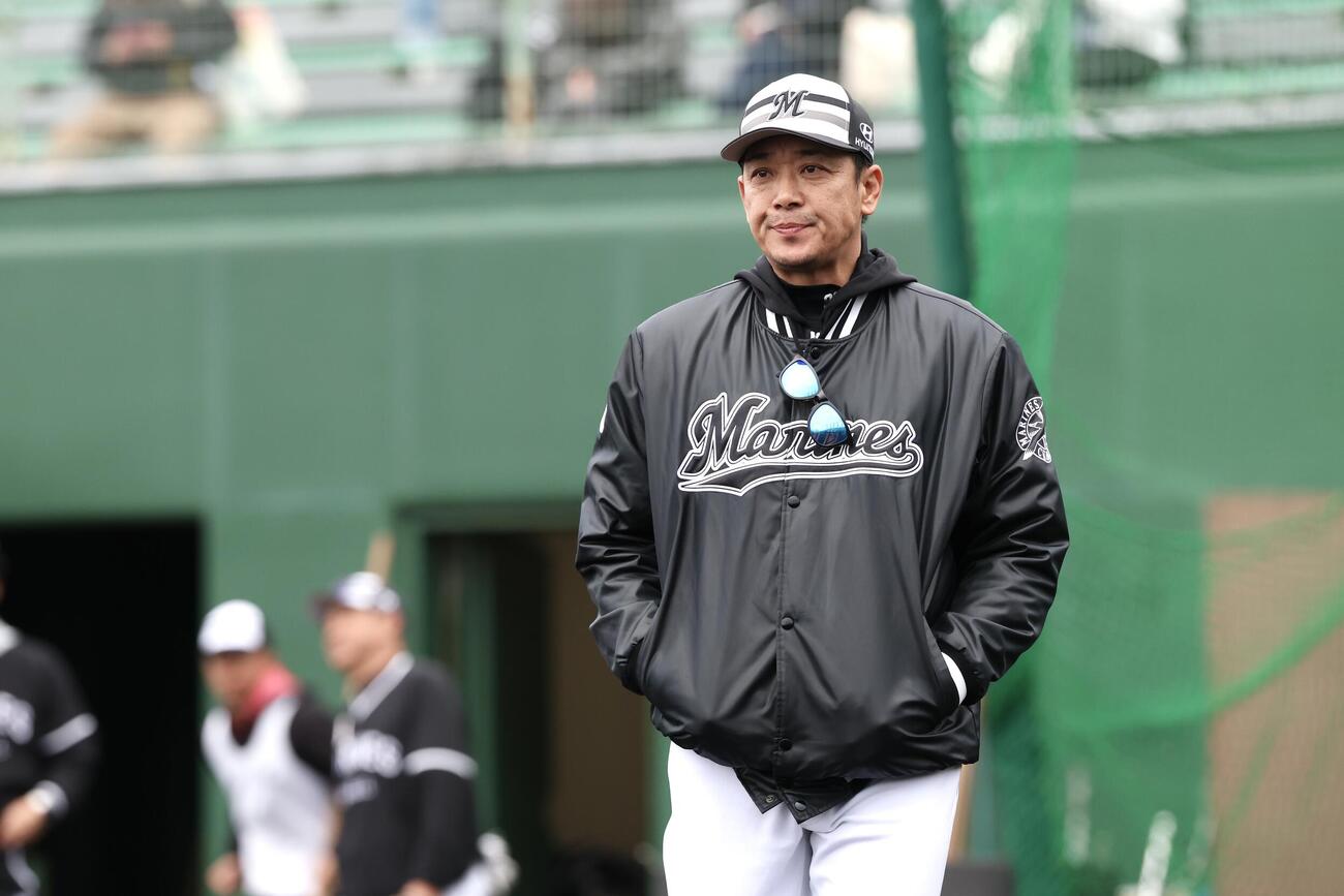 ロッテのサブロー監督（26年2月撮影）