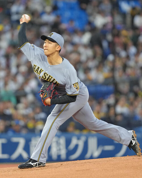 DeNA対阪神　阪神先発の茨木秀俊（撮影・足立雅史）