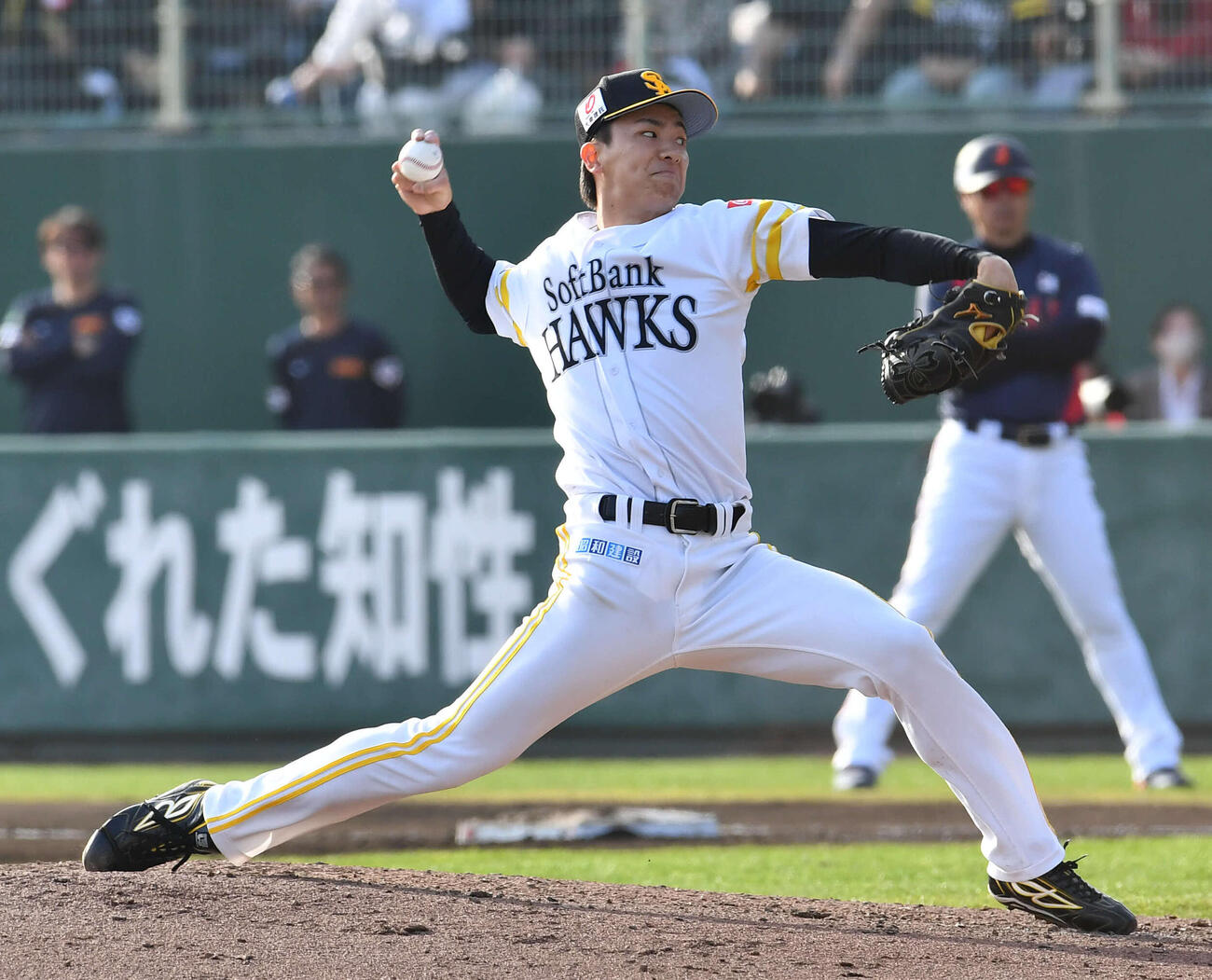 ソフトバンク藤原大翔（2026年2月撮影）