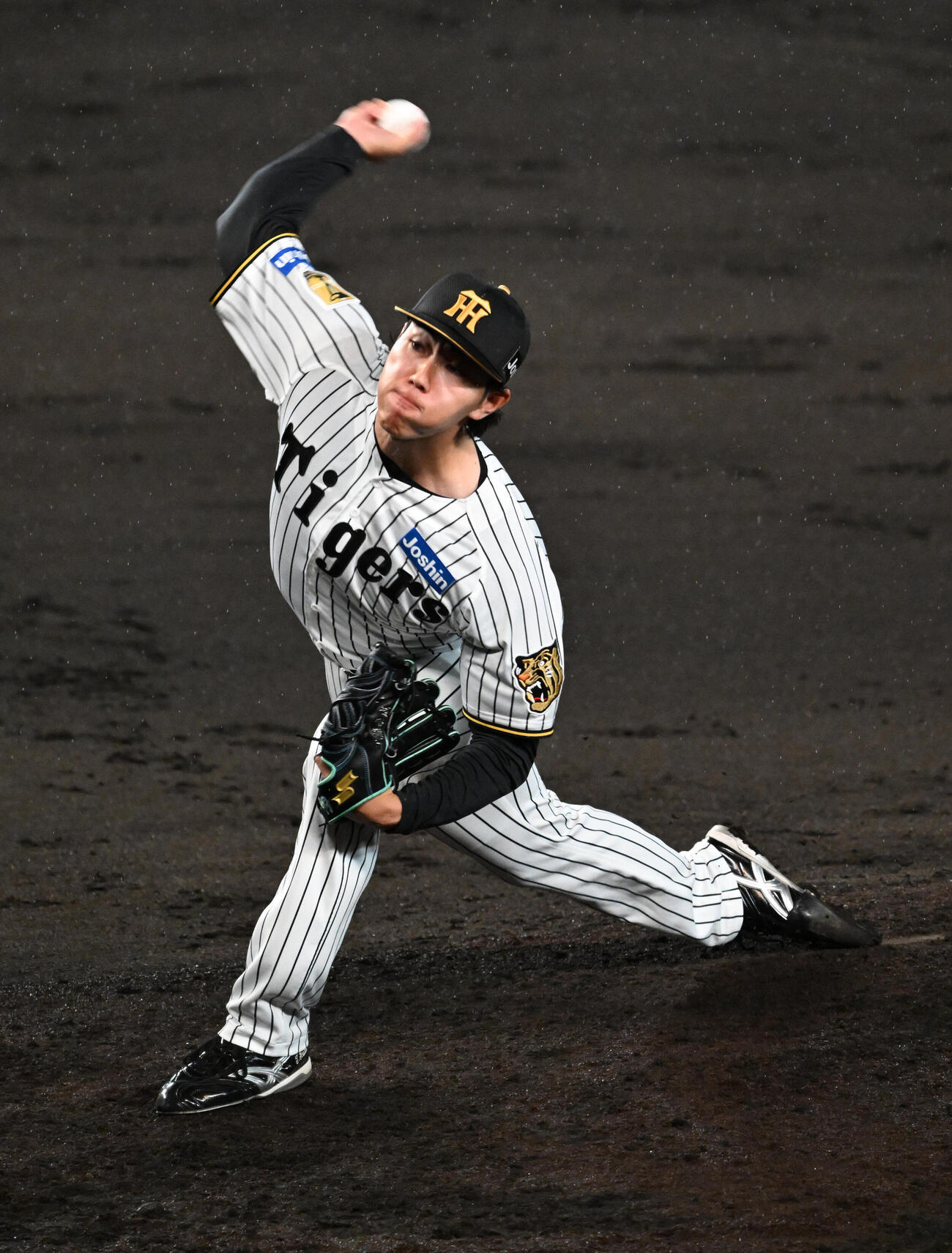 阪神対日本ハム　6回に登板する阪神工藤泰成（撮影・和賀正仁）