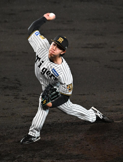 阪神対日本ハム　6回に登板する阪神工藤泰成（撮影・和賀正仁）