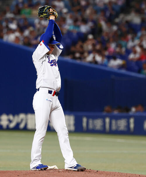 中日対巨人巨人戦に先発する中日金丸夢斗（撮影・加藤哉）