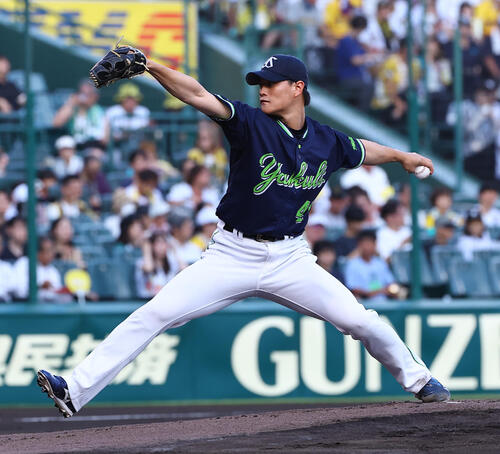 阪神対ヤクルト　ヤクルト先発の高橋奎二（撮影・上田博志）