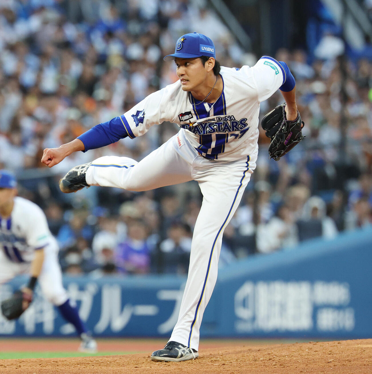 DeNA対巨人　DeNA先発の藤浪晋太郎（撮影・宮地輝）
