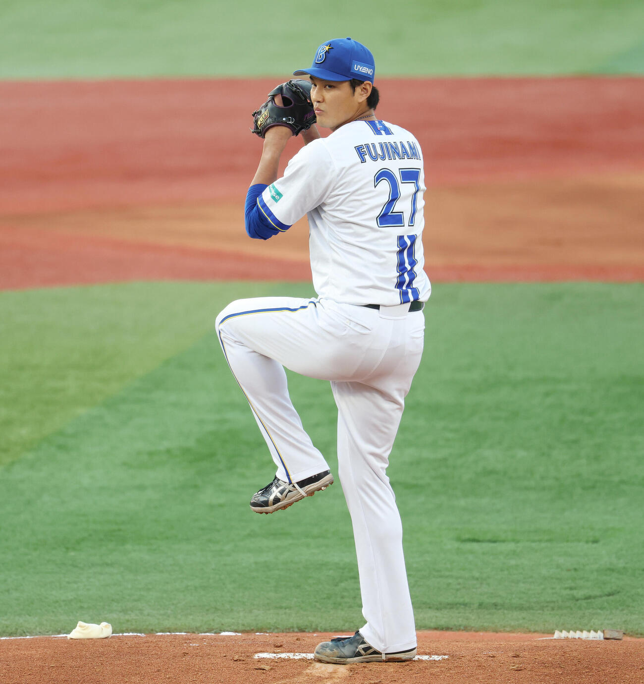 DeNA対巨人　DeNA先発の藤浪晋太郎（撮影・宮地輝）